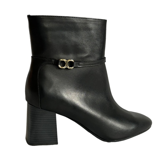 Liz Clayborne Mercer Black Ankle Boots Size 11 NEW! - Picture 1 of 4